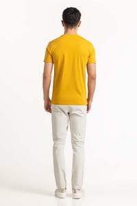 UAE -Mustard Grapic Tee TS-CNSJ23-263