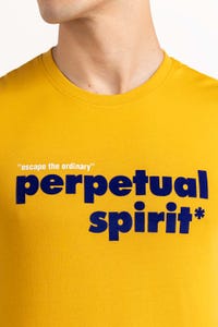 UAE -Mustard Grapic Tee TS-CNSJ23-263