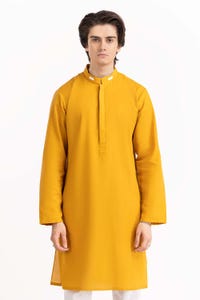 UAE -Mustard Styling Kurta KR-STY23-007