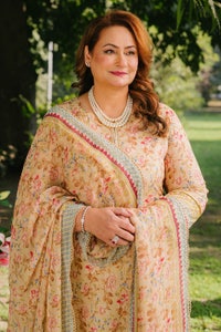 UAE -3 Piece Unstitched Printed Chiffon Dupatta BM-52006