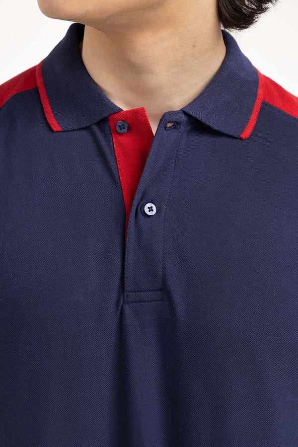 UAE -Navy Basic Polo PS-FPK23-022