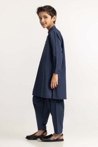 UAE -Navy Blue Basic Suit SK-KP24-009