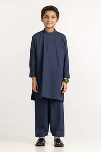 UAE -Navy Blue Basic Suit SK-KP24-009