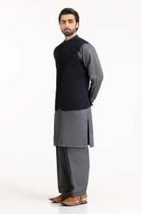 UAE -Navy Blue Basic Waist Coat WC-PD22-032