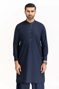 UAE -Navy Blue Embroidered Suit SK-E22-031