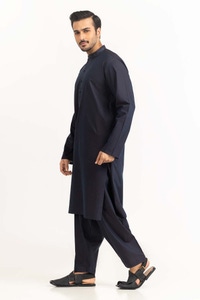 UAE -Navy Blue Embroidered Suit SK-E24-013