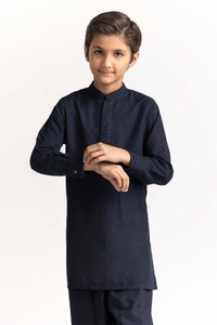 UAE -Navy Blue Embroidered Suit SK-KE24-004