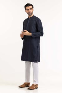 UAE -Navy Blue Styling Kurta KR-STY23-001