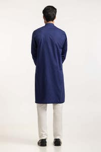 UAE -Navy Blue Styling Kurta KR-STY24-065