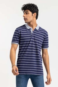 UAE -Navy Yarn Dyed Polo PKP-YD-D81