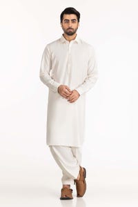 UAE -Off White Basic Suit SK-P22-133