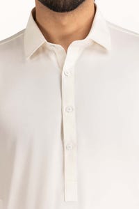 UAE -Off White Basic Suit SK-P22-133
