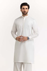 UAE -Off White Basic Suit SK-P23-001