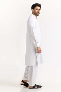 UAE -Off White Basic Suit SK-P23-005