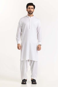 UAE -Off White Basic Suit SK-P23-005
