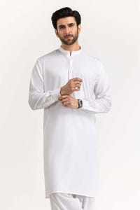 UAE -Off White Basic Suit SK-P23-005