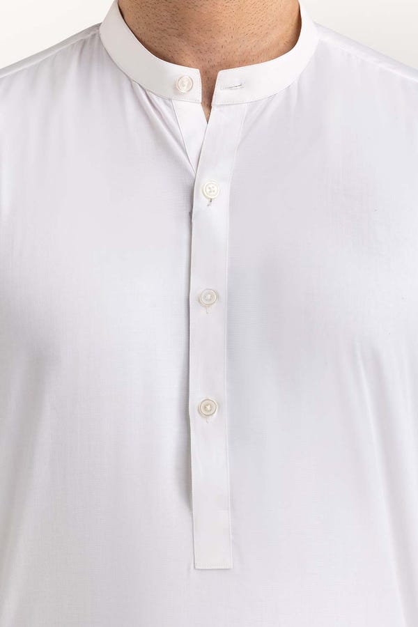 UAE -Off White Basic Suit SK-P23-005