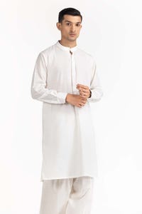 UAE -Off White Basic Suit SK-S23-018