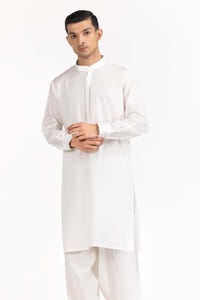 UAE -Off White Basic Suit SK-S23-018