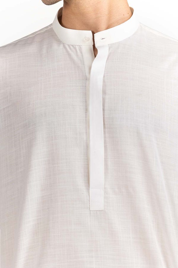 UAE -Off White Basic Suit SK-S23-018