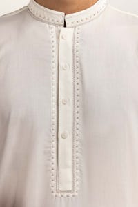 UAE -Off White Embroidered Suit SK-E24-032