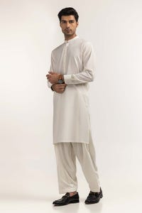 UAE -Off White Embroidered Suit SK-E24-032