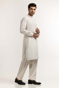 UAE -Off White Embroidered Suit SK-E24-032