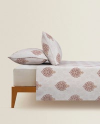 UAE -Ogee Damask T-150 Bed Sheet Set