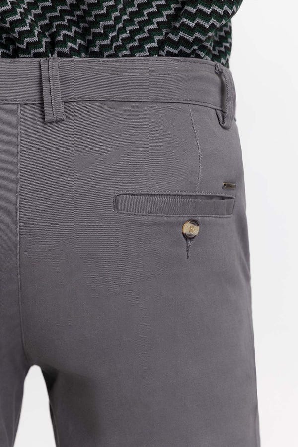 UAE -Olive Basic Dyed Khaki Pant TR-KHPD22-015