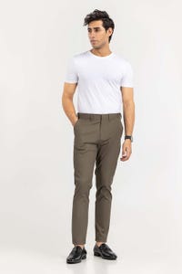 UAE -Olive Basic Formal Chino Trouser TR-FMC22-003