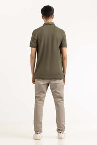UAE -Olive Basic Polo PS-SIGPK23-226