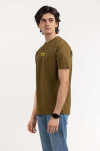 UAE -Olive Graphic Tee TS-CNSJ23-094
