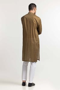UAE -Olive Styling Kurta KR-STY24-054