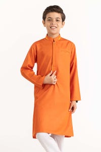 UAE -Orange Styling Kurta KR-KSTY22-016