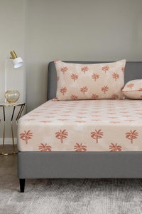 UAE -Palm T-150 Fitted Sheet Set