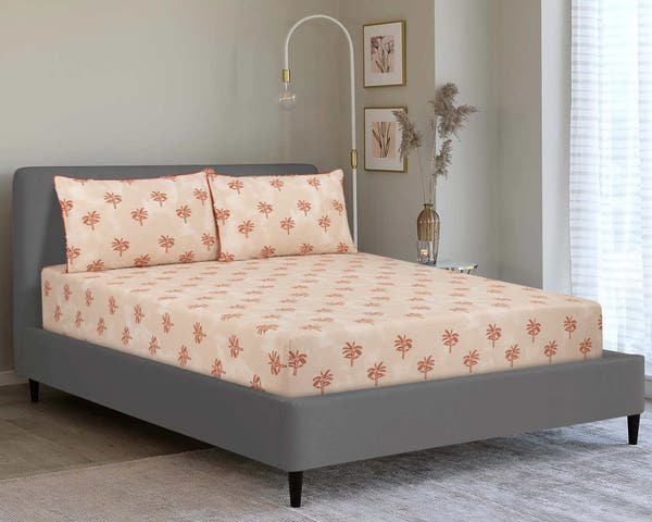 UAE -Palm T-150 Fitted Sheet Set
