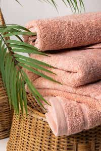UAE -Peach Combed Towel 6 Pc Set