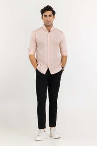 UAE -Peach Solid Casual Shirt CS-PD22-011