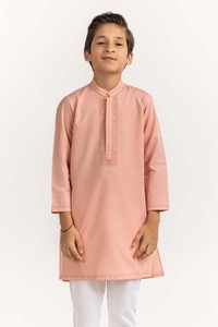 UAE -Peach Styling Kurta KR-KSTY24-007