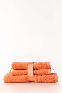 UAE -Peach 3 Pcs Towel Set