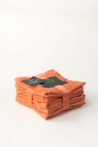 UAE -Peach 6 Pcs Face Towel Set
