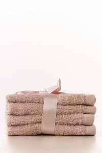 UAE -Peanut Combed Face Towel Set 4pc