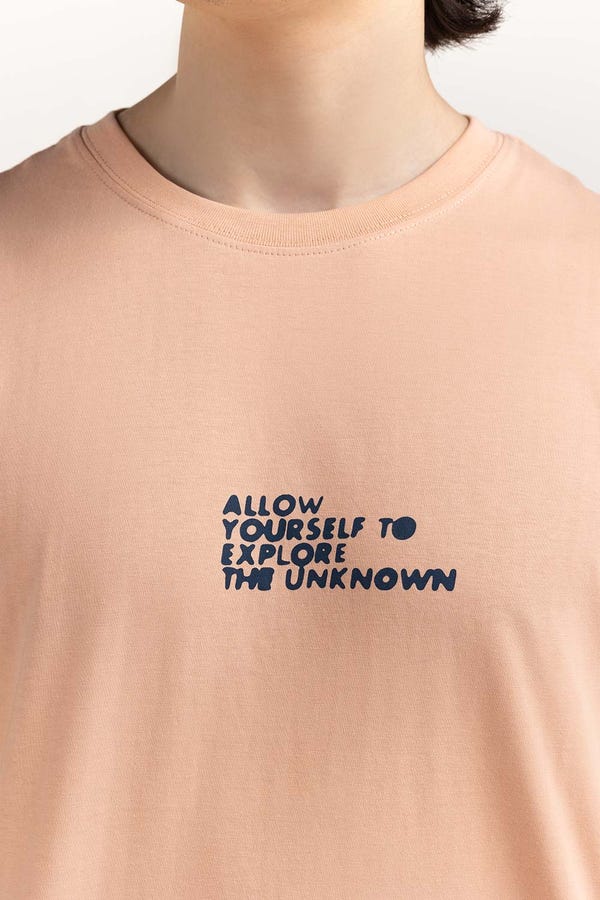 UAE -Pink Graphic Tee TS-CNSJ23-154