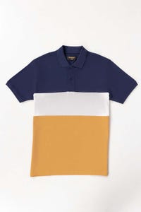 UAE -Navy-White Sports Polo PKP-SP-107