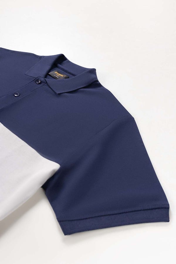 UAE -Navy-White Sports Polo PKP-SP-107
