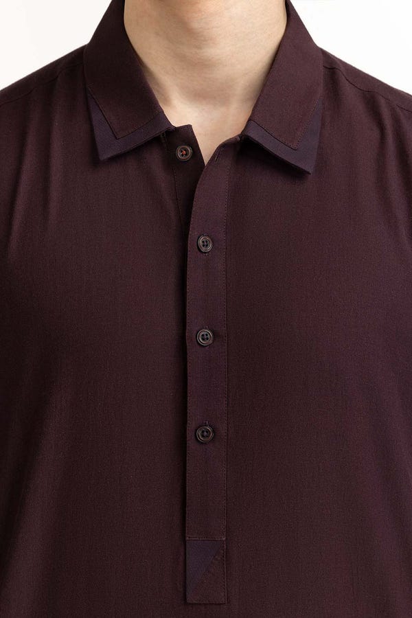 UAE -Plum Styling Kurta KR-STY23-006