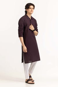 UAE -Plum Styling Kurta KR-STY23-006