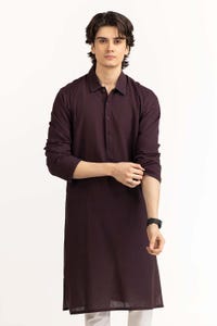 UAE -Plum Styling Kurta KR-STY23-006