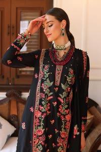 UAE -3PC Embroidered Lawn Unstitched Suit with Embroidered Chiffon Dupatta PM-42024