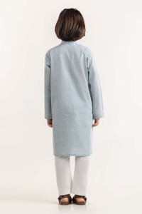 UAE -Powder Blue Basic Kurta KR-KPLN22-053